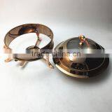 26cm Rose Gold Plated Stainless Steel Chafing Dish for Banquet Hot Sale Chafing Dish thumbnail-5