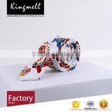 Custom New Fashion Digital Printed Cotton Linen School Tie thumbnail-2