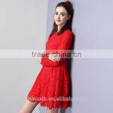 Women Clothing Winter Bottoming Dress Woman European Size Dress thumbnail-2