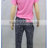 Wholesale Kids Summer Pajama 2 Pcs Set Short Sleeve Pajama Girls Set thumbnail-3