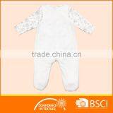 Winter Romper White 2 Piece Baby Romper Suit thumbnail-4
