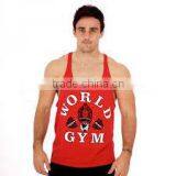 Custom Tank Top , Stringer Vest Men , Gold Gym Style ( Paypal ) thumbnail-3