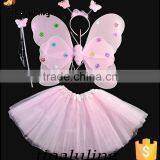 Girls Fancy Dress Angel Wings With Tutus Party Wears New Products thumbnail-2