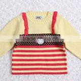 Baby Girls Stripe Knitted Pullover Sweater thumbnail-2