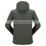 Wholesale OEM Men Sports Outdoor Hunting Jacket Soft Shell Jacket thumbnail-5