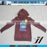 Wholesale Lovely Printed Custom O-neck Kids Hoodies thumbnail-1