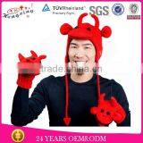 Evil Sock Monkey Hat For Adult Child Animal Shaped Hat thumbnail-1