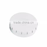 Peppermints In Circle Tin - Sugar-free, Push Button to Open and Squeeze Sides to Close and Comes With Your Logo thumbnail-2