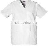 Basic Unisex V-Neck Top thumbnail-3