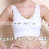 Nylon/spandex Dry Fit Womens Gym Wear, Sport Wear, Fitness Wear Ladies Sexy Yoga Bra thumbnail-3
