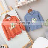 Wholesale Solid Color Printing Cotton Hooded Sweatshirt Kids thumbnail-3