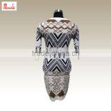 Picture Jacquard 100%Acrylic Symmetry Picture Fashion Sweater for Lady thumbnail-2