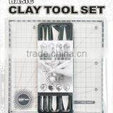 Taiwan Wholesale Polymer Clay Tool Set With Clay Pad thumbnail-4