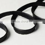 Black PU Leather Bias Tape Bias Binding Piping Cord, Black Bias Tape thumbnail-2