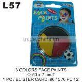 L57 3 COLOR FACE PAINTS thumbnail-1