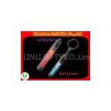 Promtional Metal Custom Mini Fashionable Led Keychain Flashlights With Logo Projector