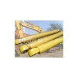 Double Acting Single Piston Kamatsu Excavator Hydraulic Cylinder With Sommth Running