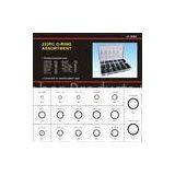 NBR / NR / CR / EPDM, Silicone Viton O-Ring Seal Kit, With 17 Sizes 222 PCS O-Rings DIY For Cust thumbnail-1