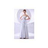 Empire Strapless Sweetheart Womens Party Dresses , Taffeta Floor Length Evening Dress thumbnail-1