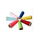 Colored 100% Ring Spun Polyester Yarn Dope Dyed Yarn 30s/1