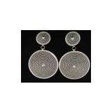 Turkey Artisan Crafted Silver Earrings thumbnail-1