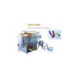 PVC / BOPP Fully Auto Sachet Milk Packing Machine With Roller Heat Sealing