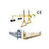 800 Rated Load Rope Steel Suspended Window Cleaning Platform With Dipping Zinc