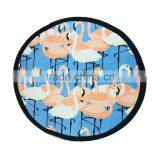 Custom printed cotton beach roundie terry cloth