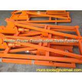 Scissor Lift Drum Stands From Behind Cable Drum Lifting Jack