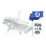 Folding Medical Stainless Steel Manual Hospital Bed With 5 Functions thumbnail-1