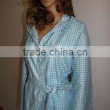 Hooded Printing Microfiber Bathrobe