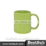 JS Coatings Sublimation Mugs 11oz Full Color Mug Frosted Light Green B11C-FLG