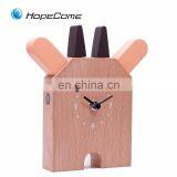 Different Types Of Table Wooden Clocks Animals