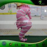 Gig Sea Horse Fish Inflatables Colored LED Lighting Seahorse Statue Animal Replica Balloons