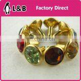 8mm Head Diameter 5mm Shank Length for Thick Material Strass Rhinestone Rivet thumbnail-1