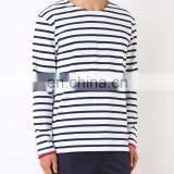 White Cotton Striped T-shirt From What we Sew Cotton 100% Machine Wash thumbnail-2