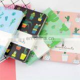 China Stationery Market Cheap Custom Cute Cactus Design Paper Notebooks Writing Pads With Company Logo thumbnail-2