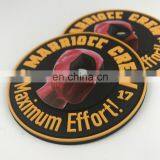 Custom Design 2D 3D PVC Patches/ Round Shape Custom Garment Rubber Patch With Logo thumbnail-6