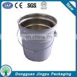Customized Round Clear Paint Can With Tin Lid thumbnail-5