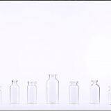 Screen Printing Pharmaceutical Clear Glass Bottles / Medical Glass Vials