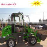 800kg Mini Comact Articulated Wheel Loader thumbnail-5