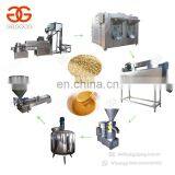 CE Approved Gingili Almond Cleaning Roasting Machine Line Sesame Paste Making Plant