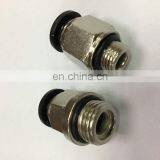 Copper Threaded Straight Joints, Tracheal Push-in Fittings, Pneumatic Components thumbnail-5
