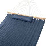 Outdoor Quilted Fabric Hammock With 12ft Wood Hammock thumbnail-5