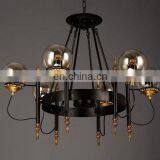 Винтажный промышленный ретро-коммерческий люстра thumbnail-7