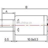 Precision Metal Brush 1.5-3V High Speed DC Miniature Motors K10 thumbnail-2