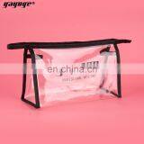 Hot Popular Clear PVC Transparent Cosmetic Bag Nail Salon Use Gel Polish Package Private Label Oem thumbnail-1