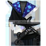 2021 China Manufacturer High Landscape Luxury Foldable Reversible Auto Baby Pram Automatic Baby Stroller For Sale