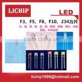 DIP LED 3mm 5mm 10mm Through Hole LED thumbnail-2