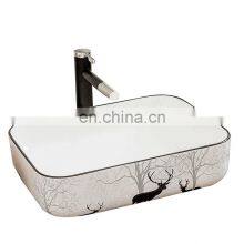 Elk Forest Models Nordic Toilet Bathroom Washbasin on the Counter thumbnail-5